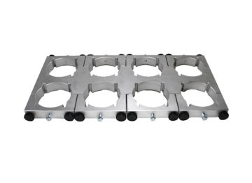 8-Place Rotary Bar With Clamps